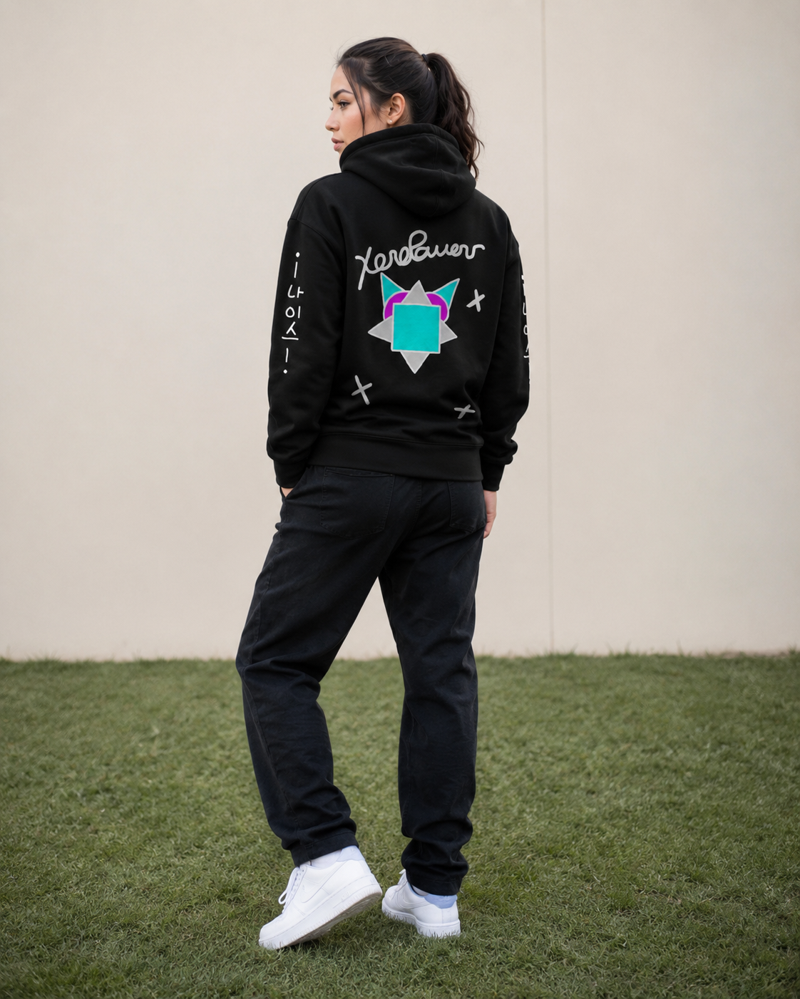 NPZ XP Diamond Ice Cream Black Hoodie