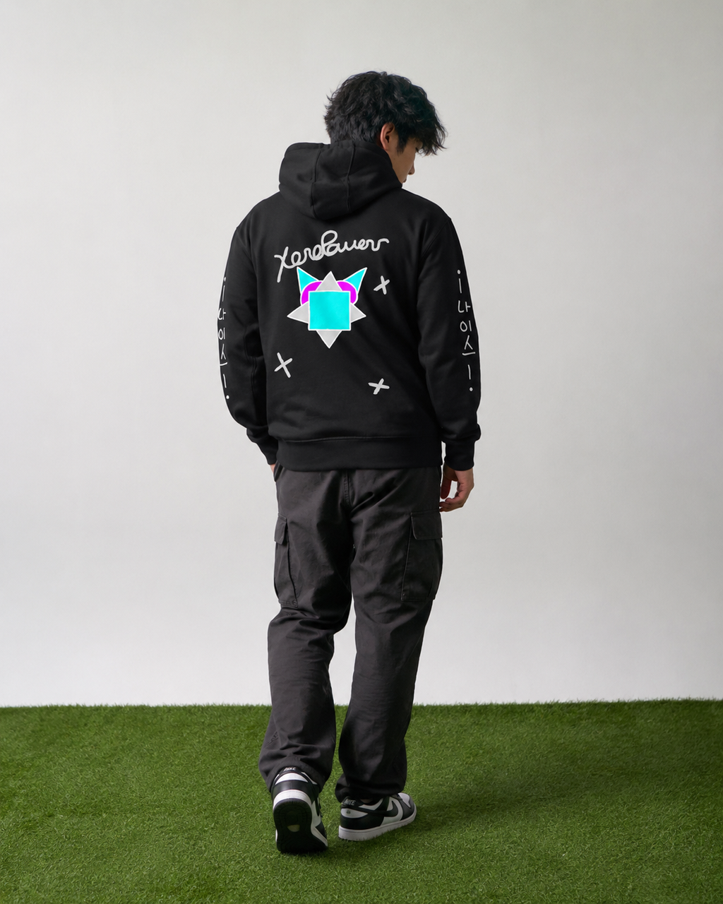 NPZ XP Diamond Ice Cream Black Hoodie