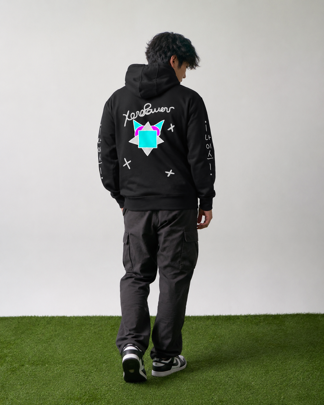 NPZ XP Diamond Ice Cream Black Hoodie