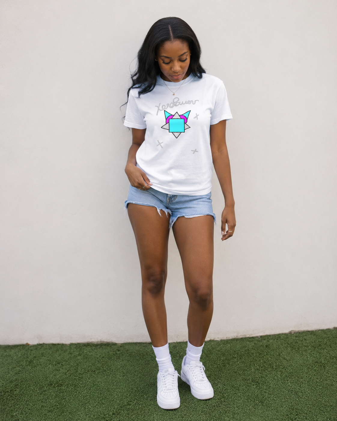 NPZ XP Diamond Ice Cream White T-Shirt