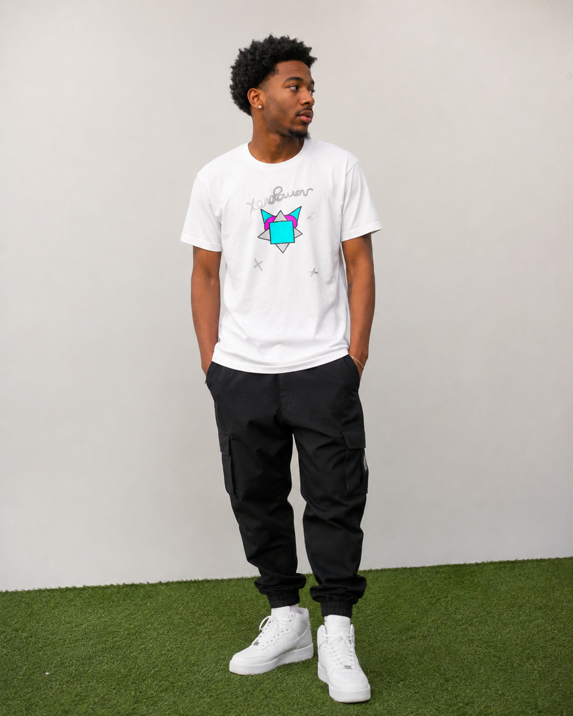 NPZ XP Diamond Ice Cream White T-Shirt