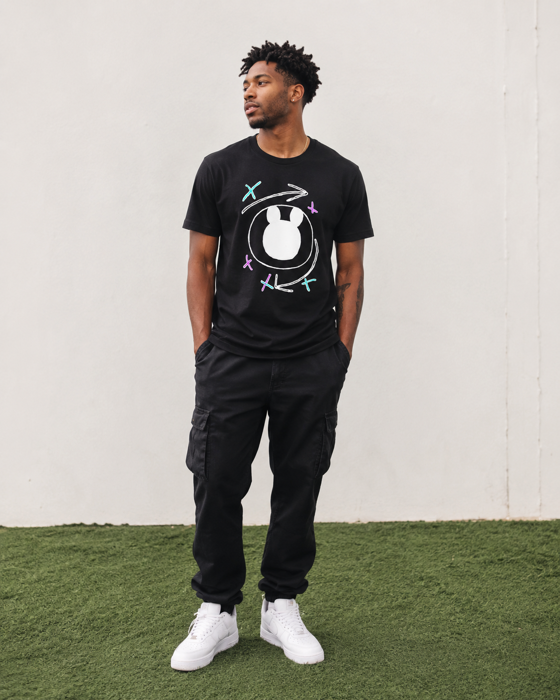 NPZ Ultra Disk Black T-Shirt