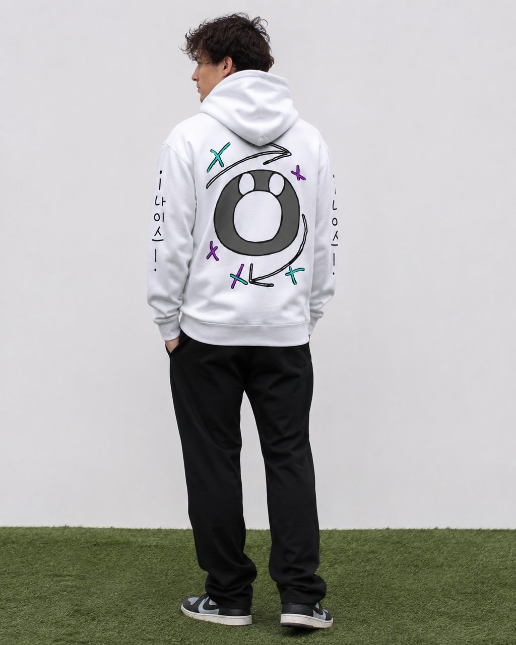 NPZ Ultra Disk White Hoodie