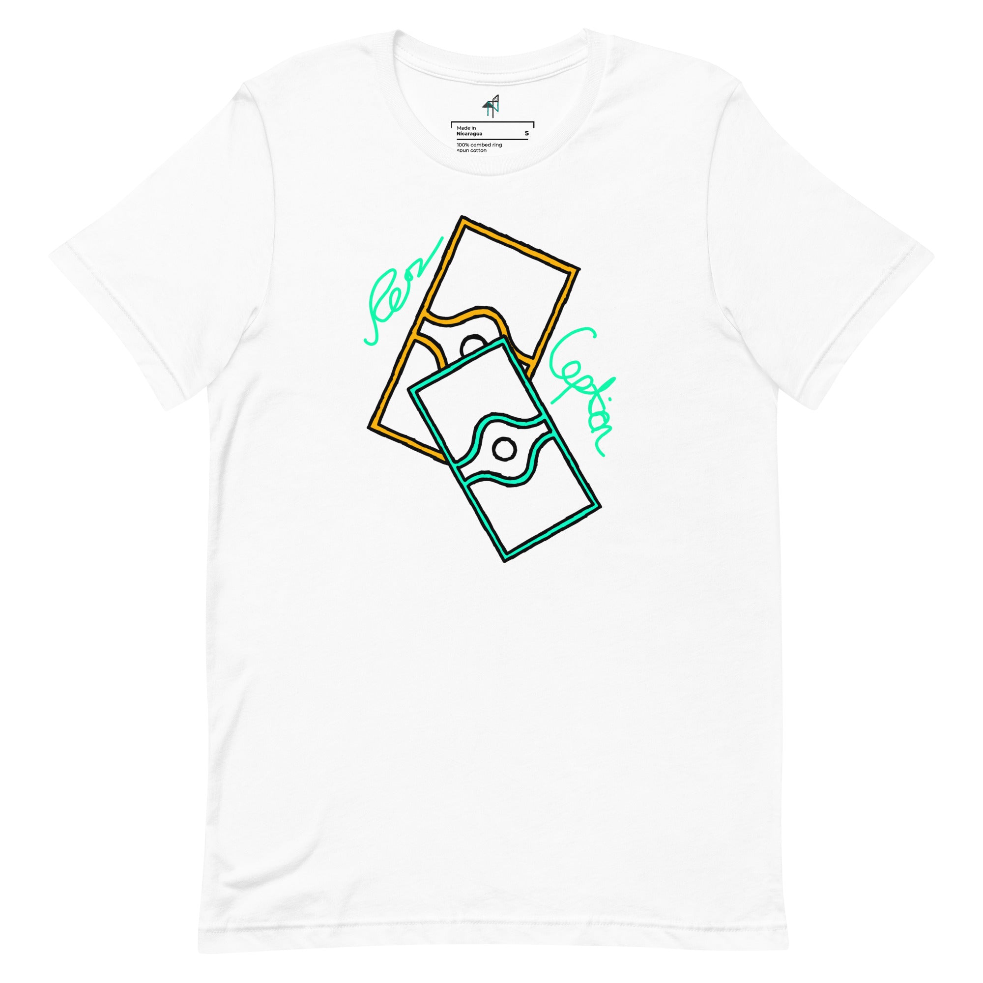 NPZ Datade Perception White T-Shirt
