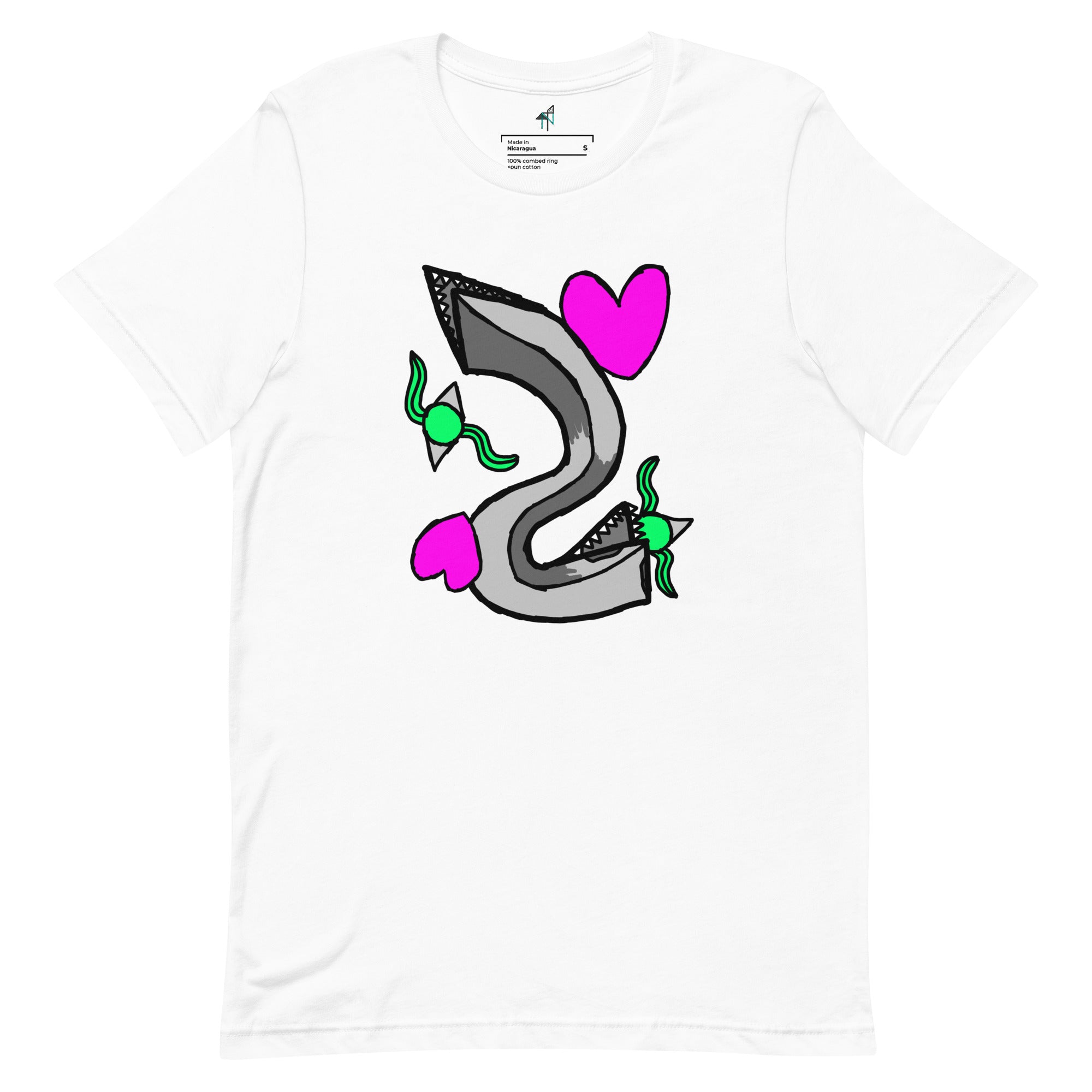 NPZ Heart of Leviathan White T-Shirt